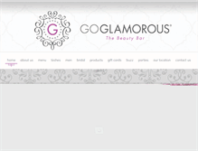 Tablet Screenshot of goglamorous.com